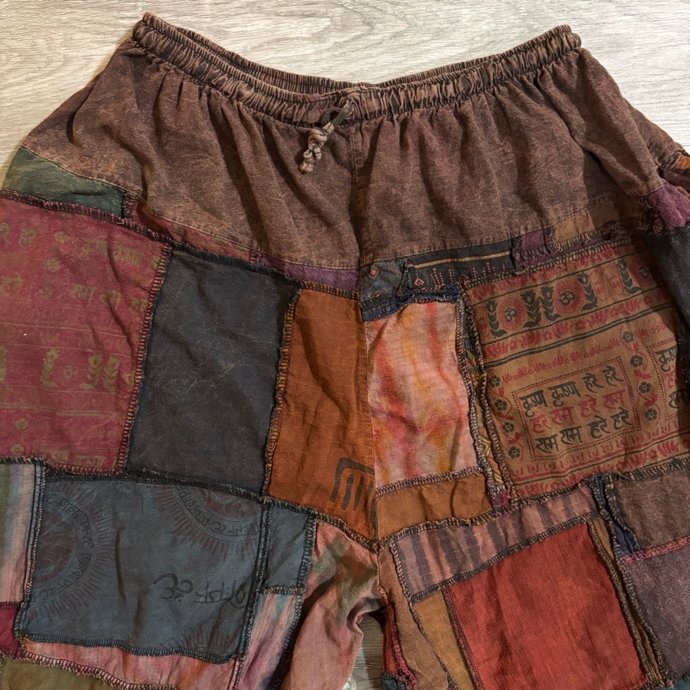 Gardenbelle Boho Patchwork Colorblock 70s Hippie … - image 7